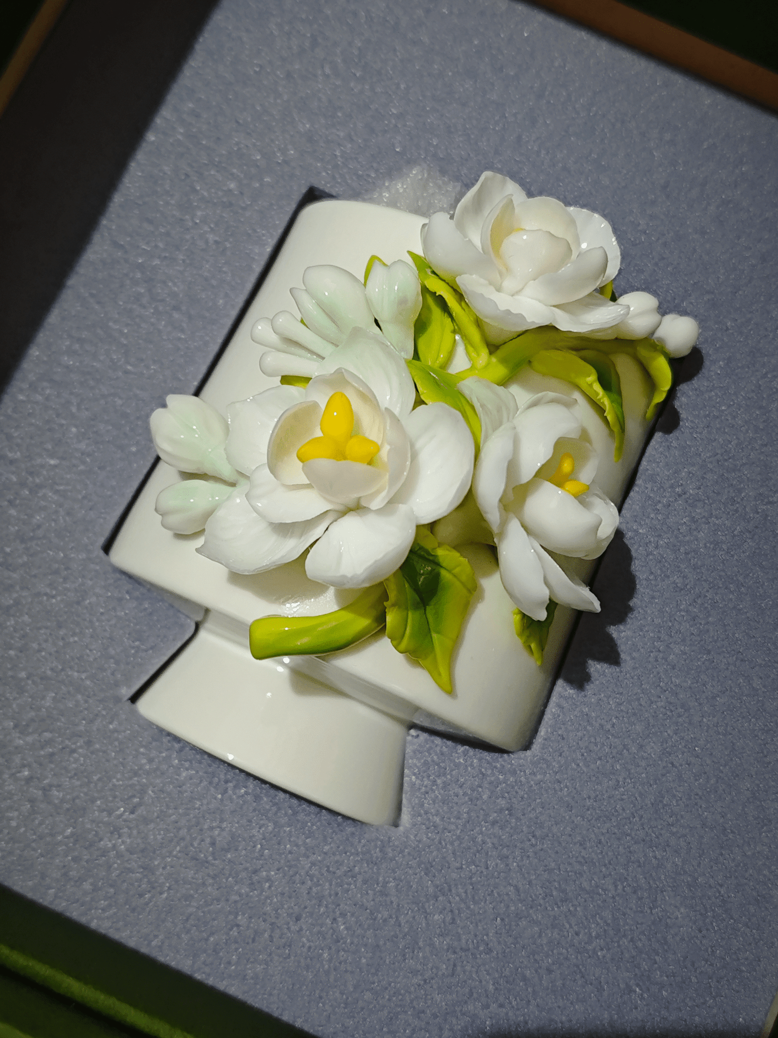 Delicate Jasmine | Dehua White Porcelain Coffee Cup-200mL