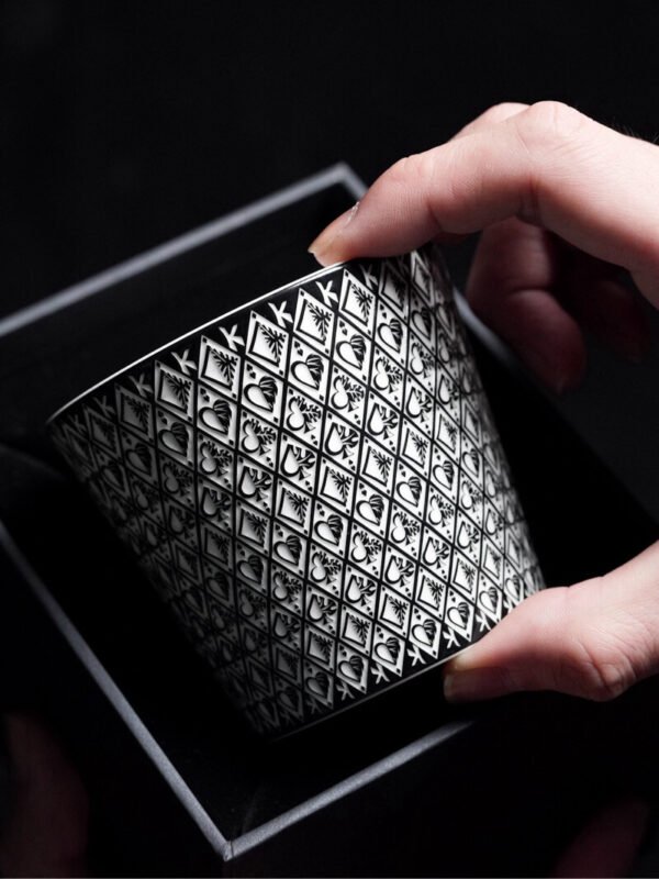 Mr. Magic | Underglaze Carved Coffee Cup-230mL